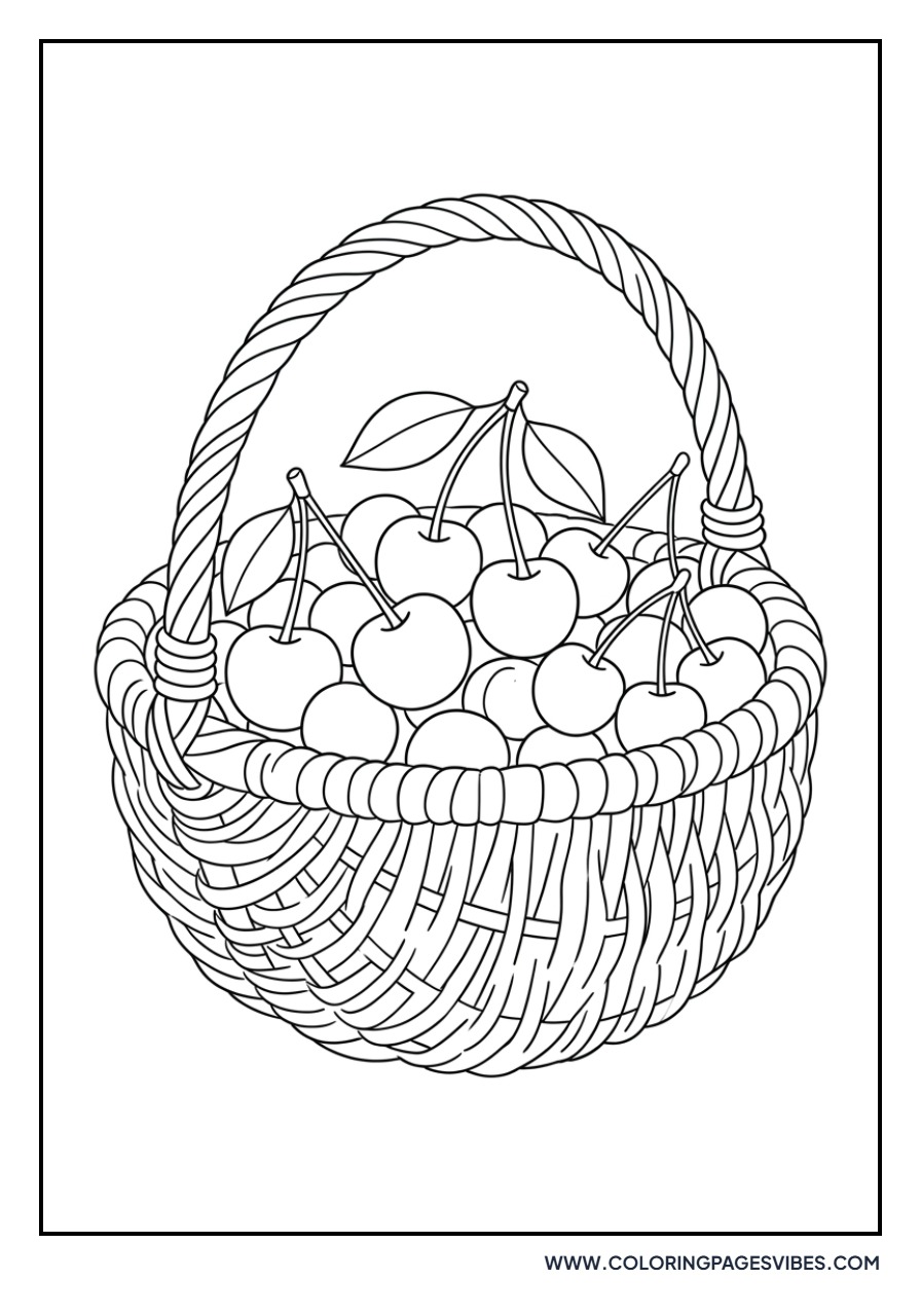 Cherries in a Basket