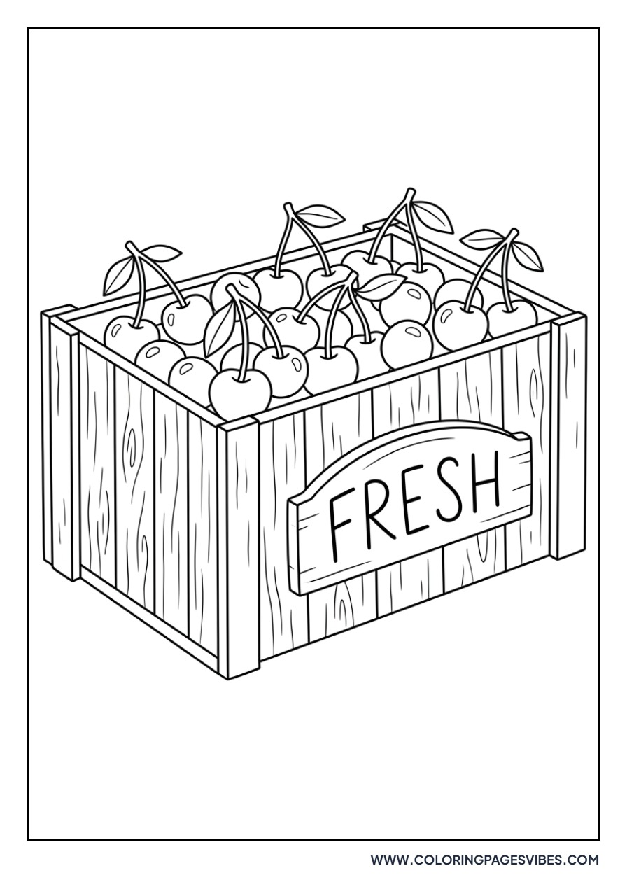 Cherries in a Crate