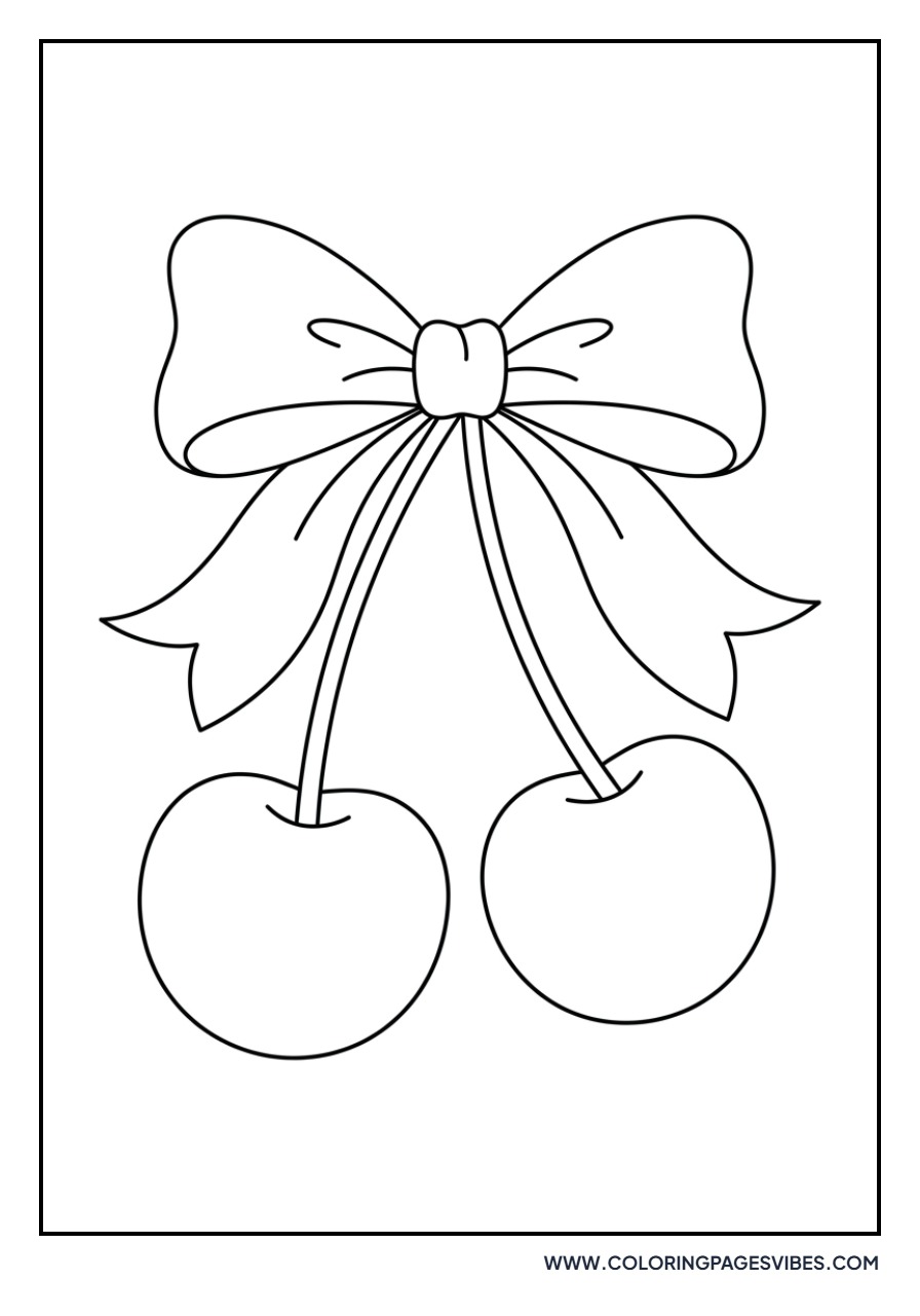 Cherries with a Ribbon