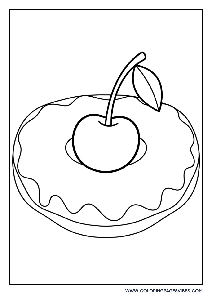 Cherry Donut