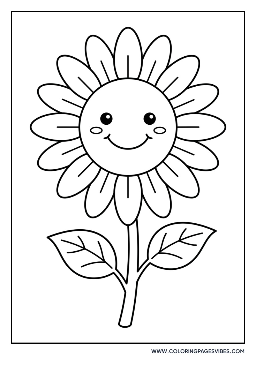 Smiling Sunflower