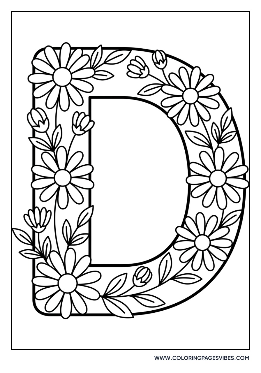Daisy Letter D