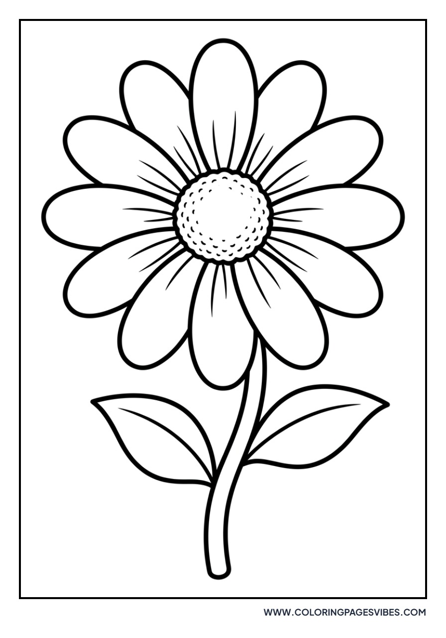 Easy Gerbera Daisy