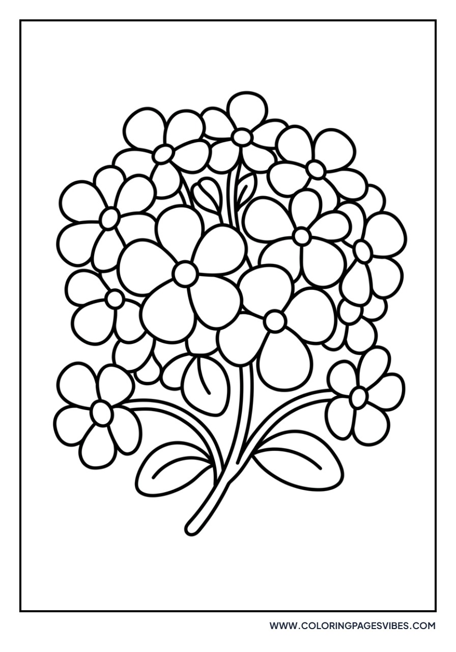 Easy Verbena Cluster