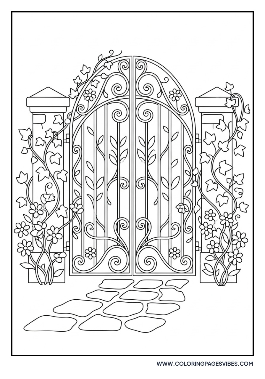 Cottage Garden Gate