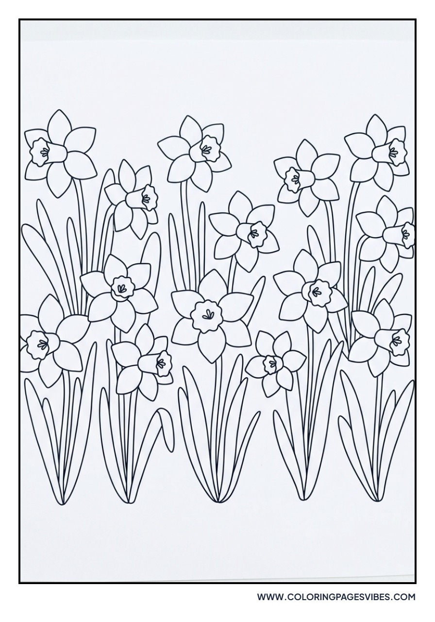 Daffodil Border