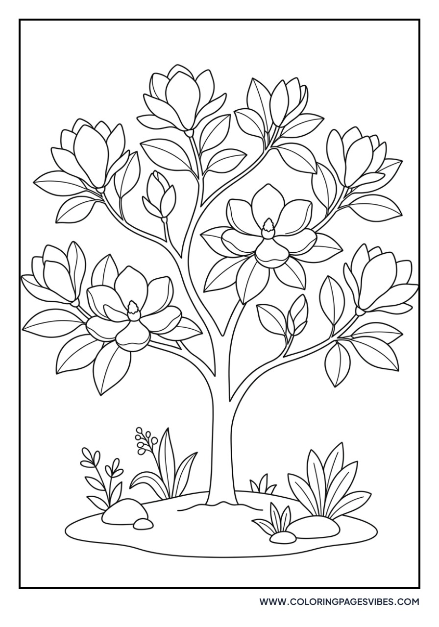 Magnolia Tree Garden