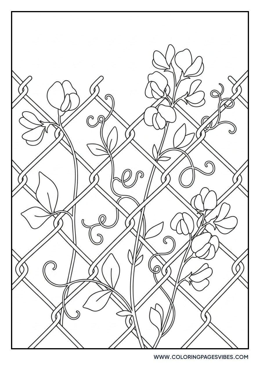 Sweet Pea Trellis