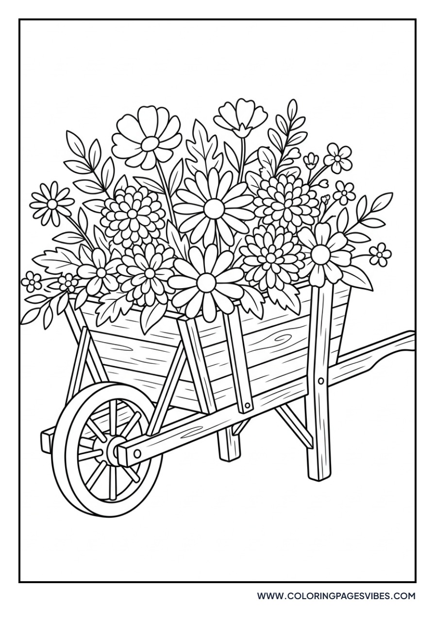 Wheelbarrow Bouquet