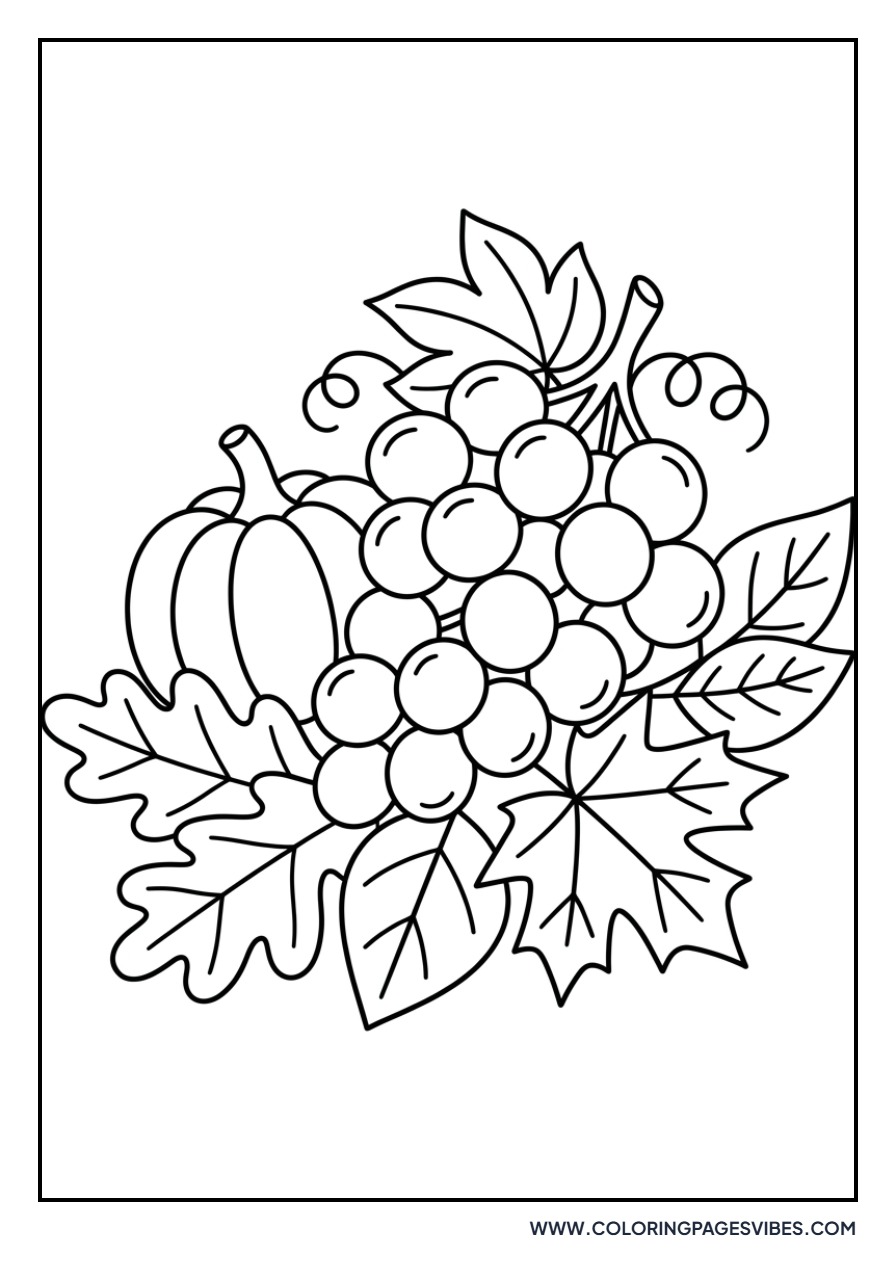 Autumn Grapes