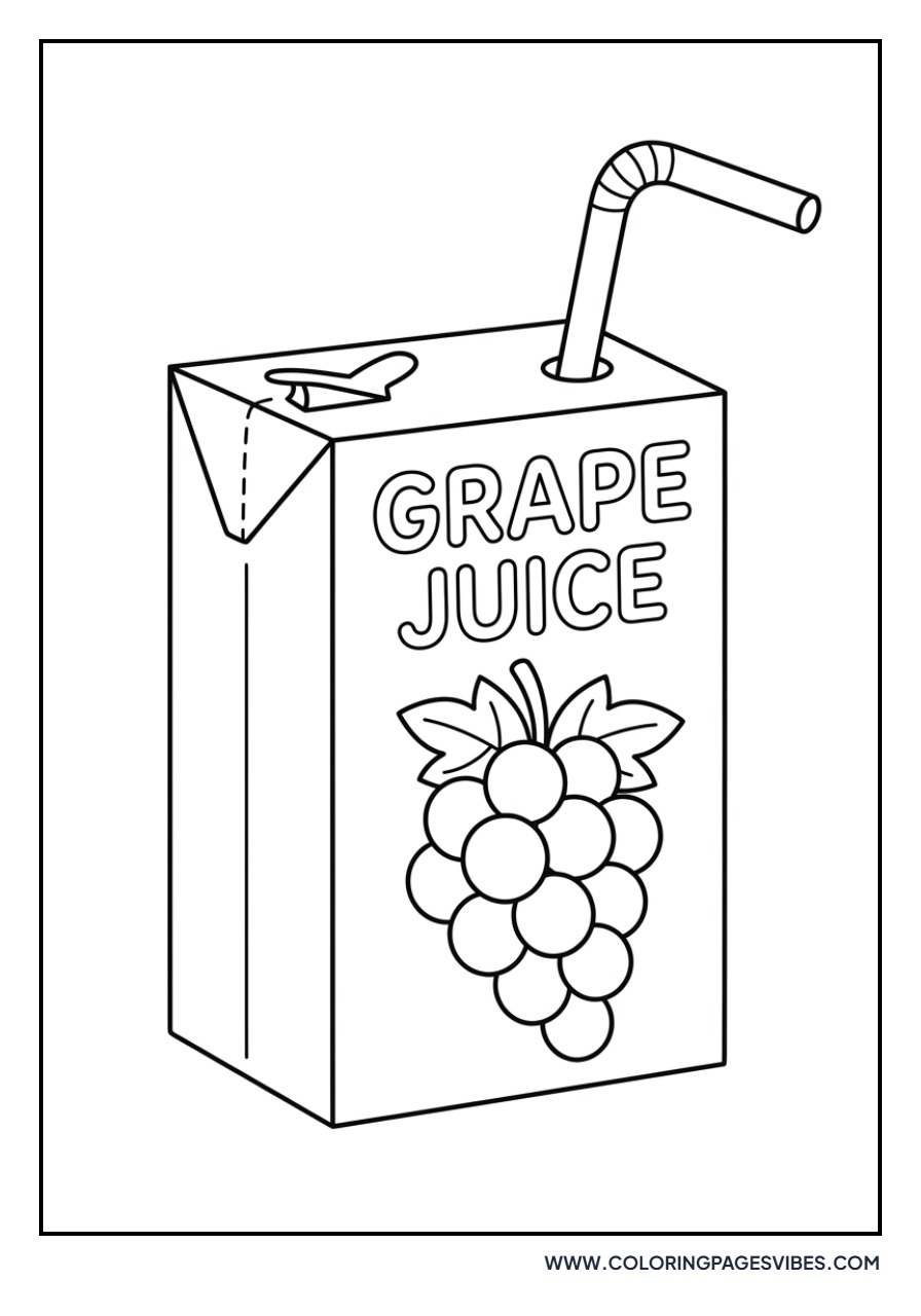 Grape Juice Box