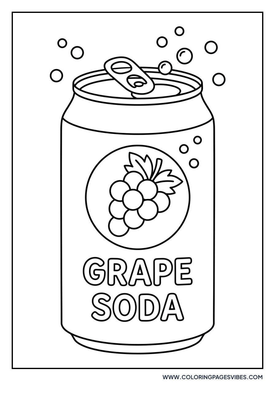 Grape Soda Can