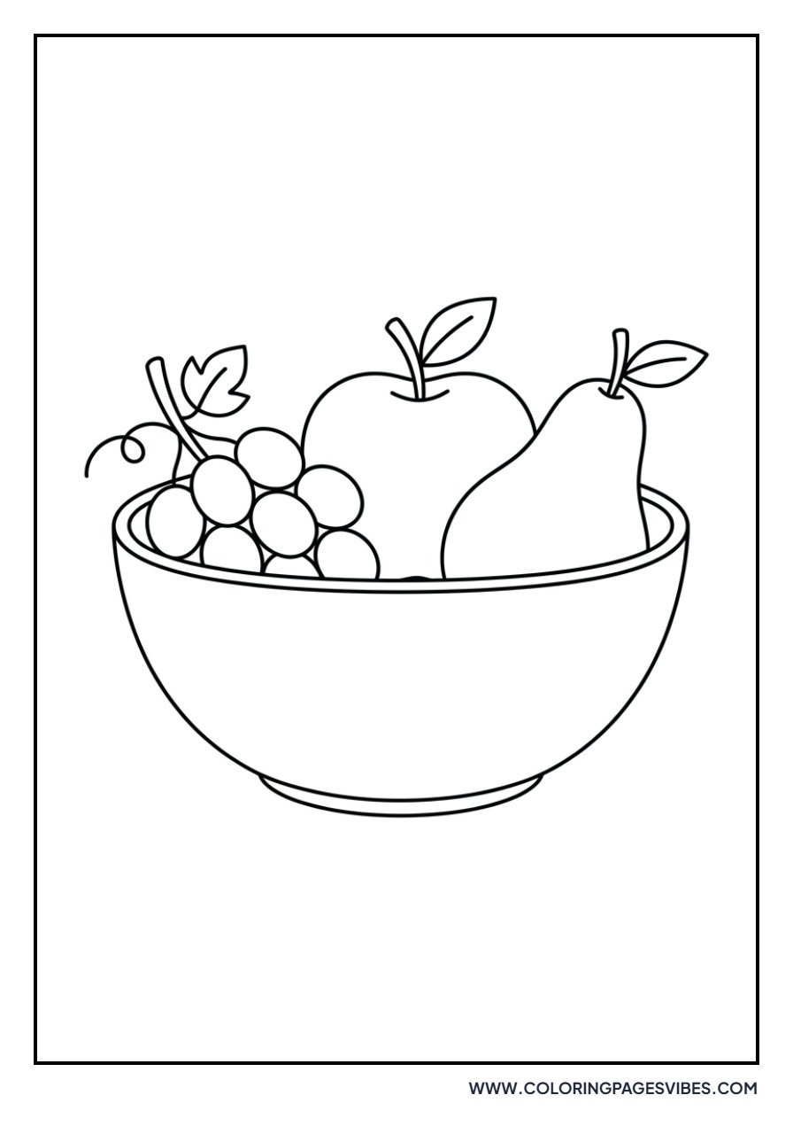 Grapes in a Fruit Bowl