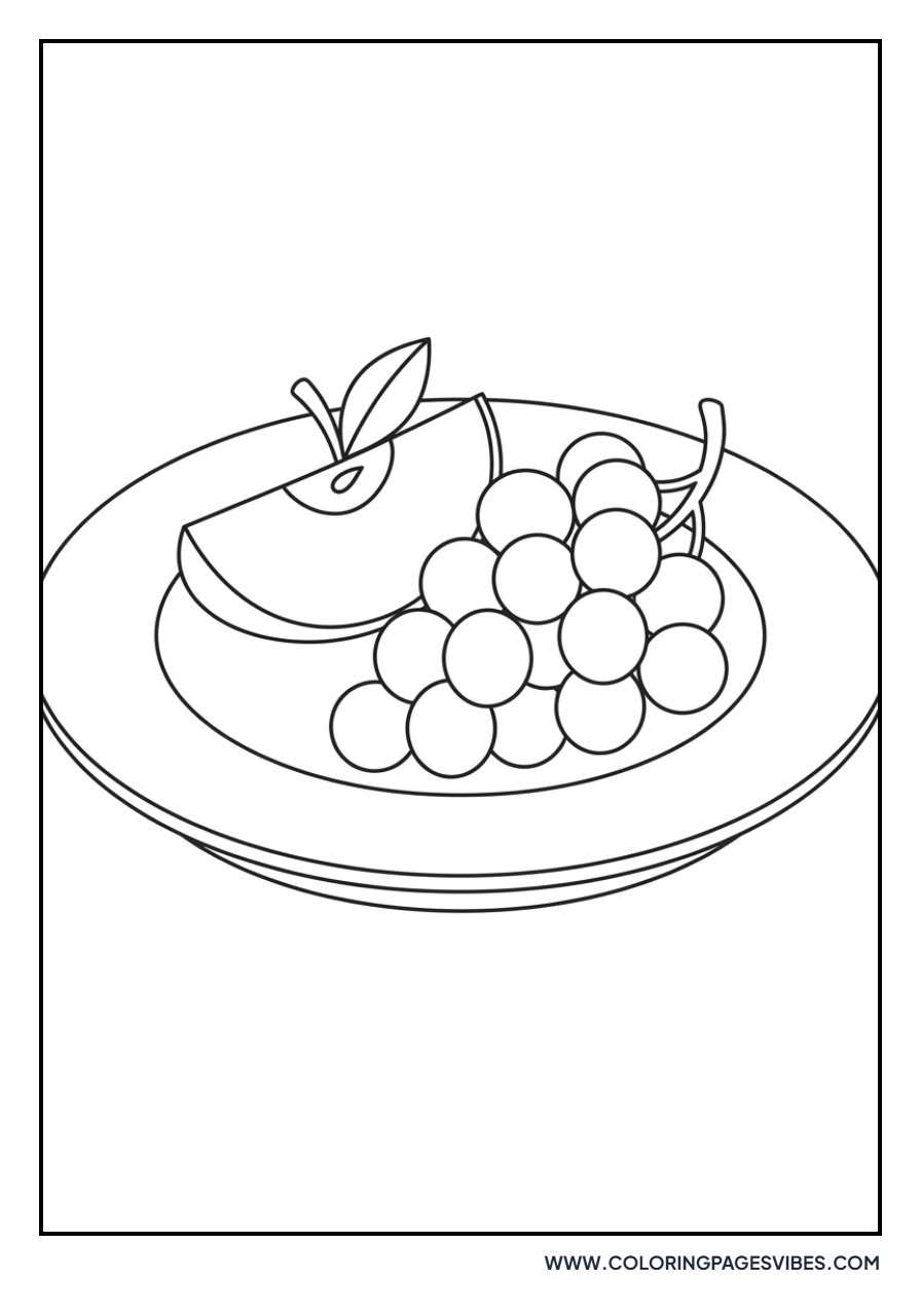 Grapes on a Plate