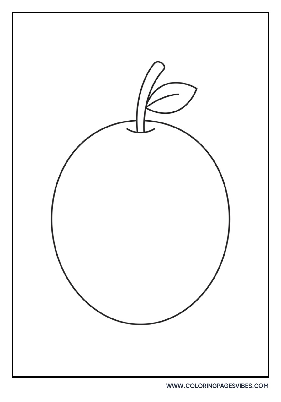 Single Grape with Stem