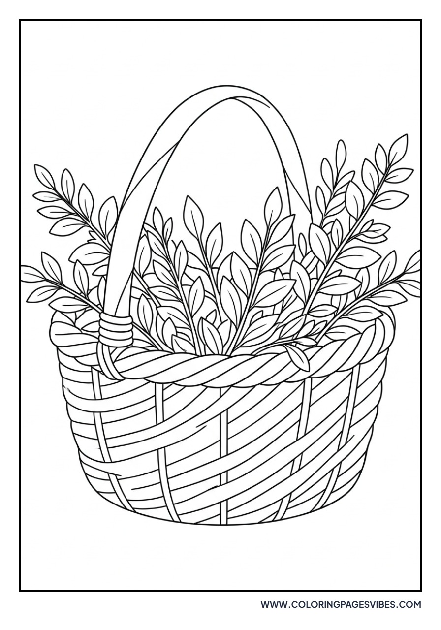 Basket of Lavender