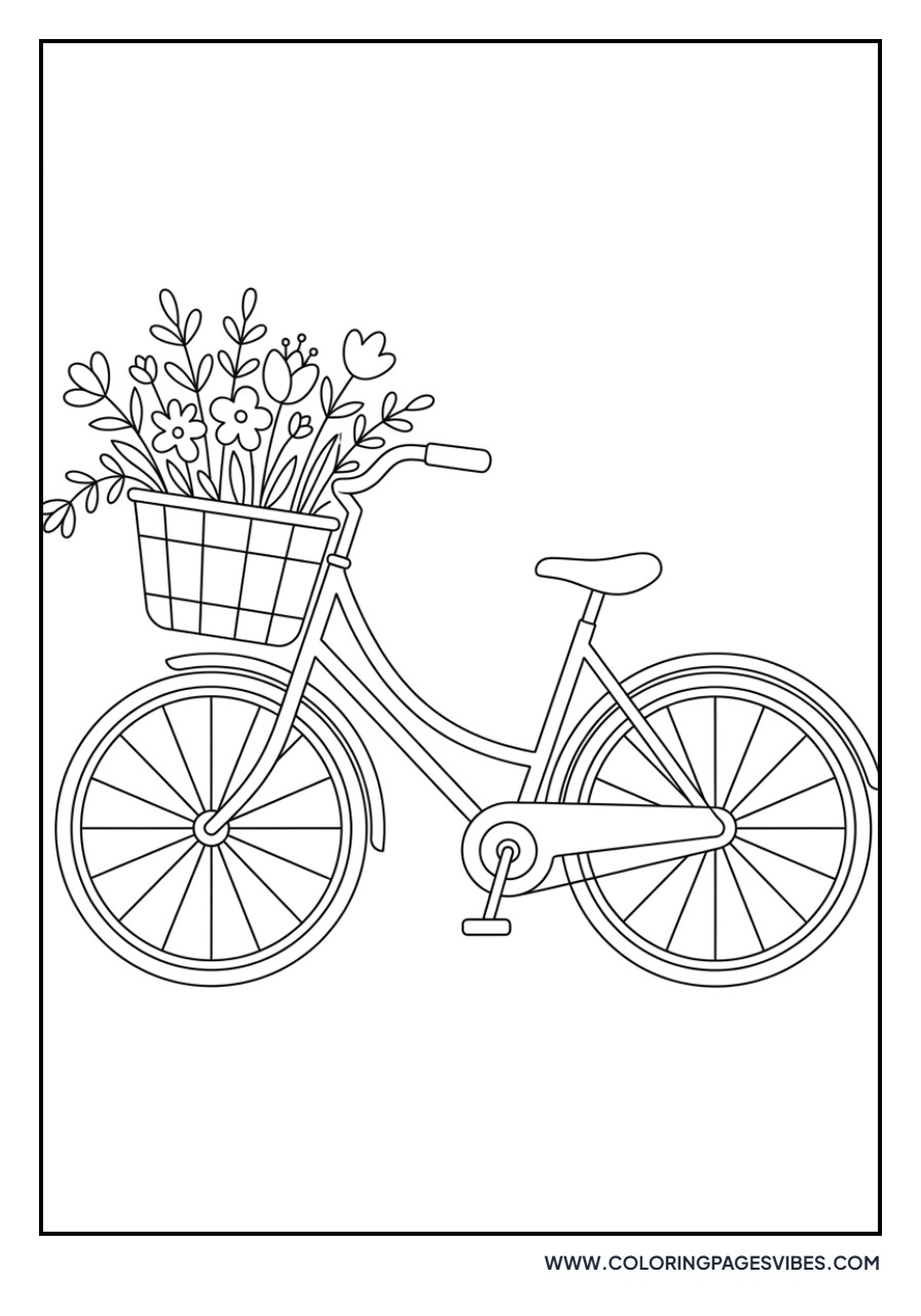 Lavender and Bicycle