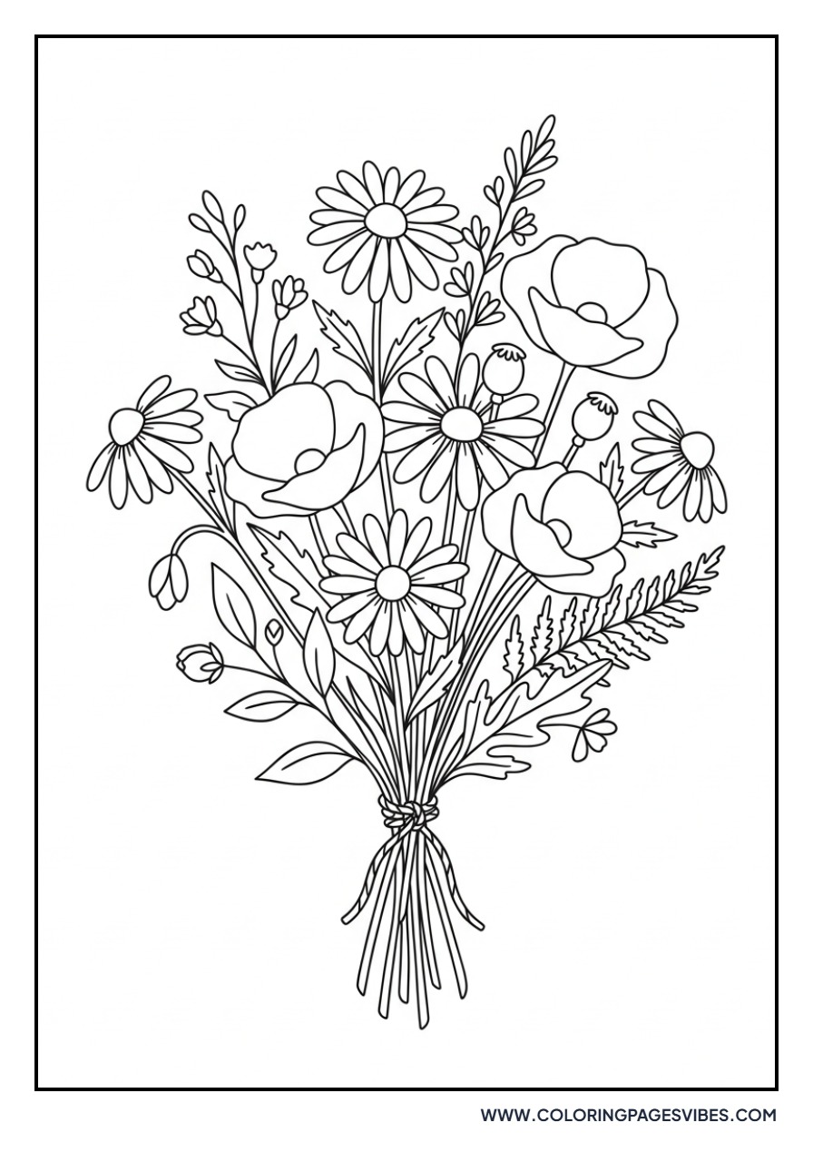 Lavender and Wildflowers
