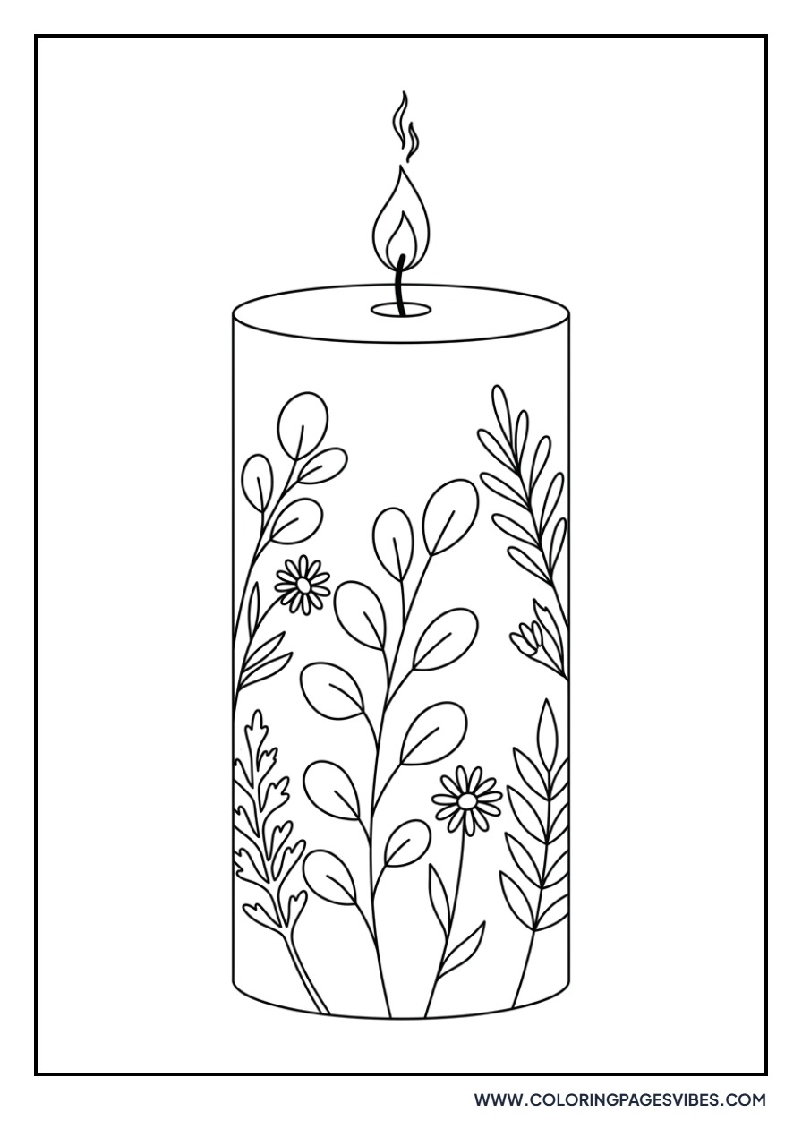 Lavender Candle