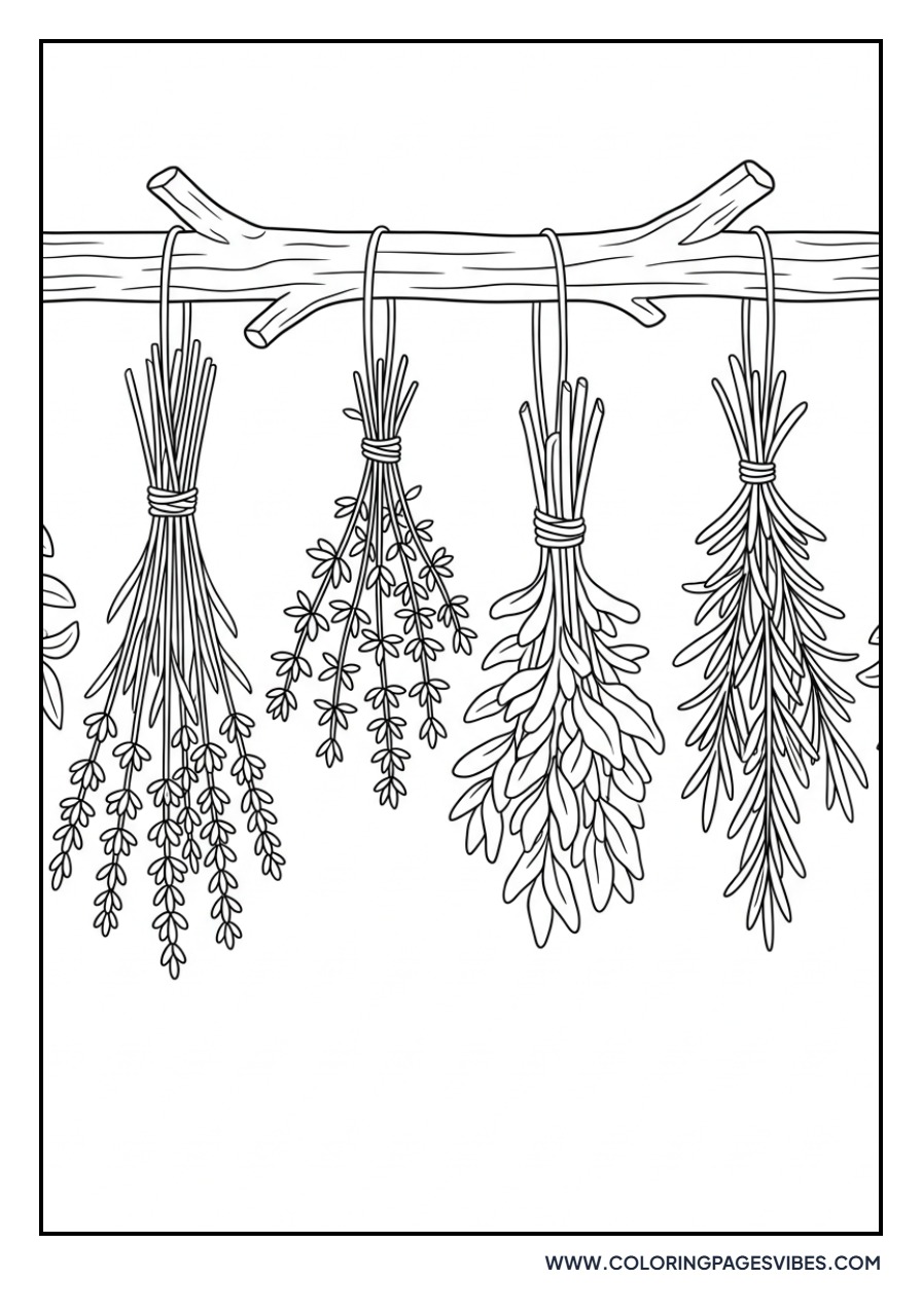 Lavender Drying Rack
