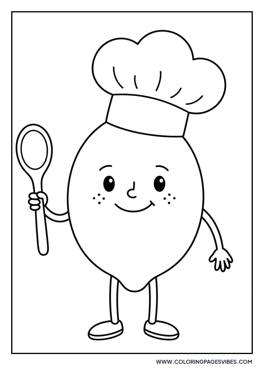 Chef Lemon Character