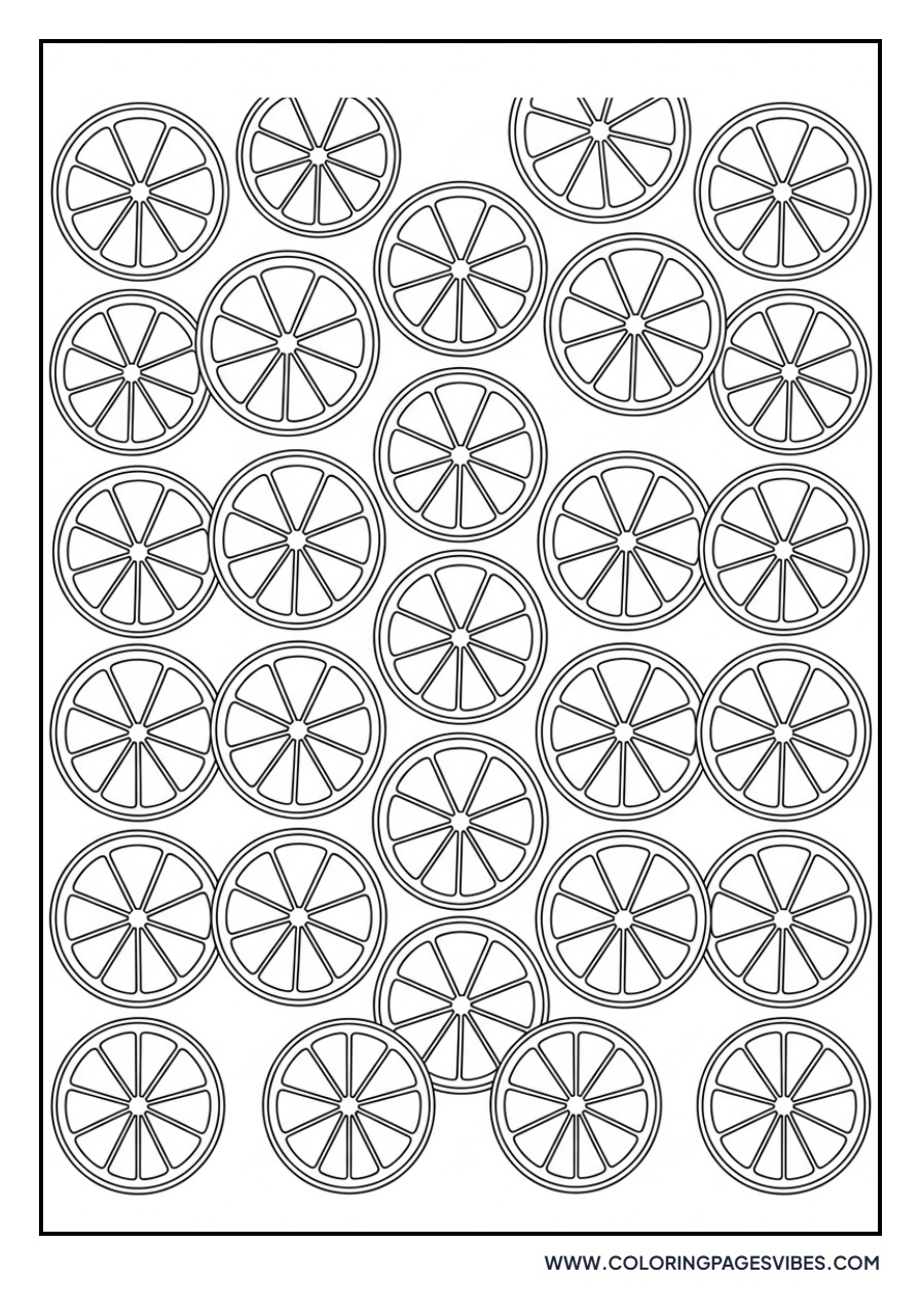 Lemon Slice Background