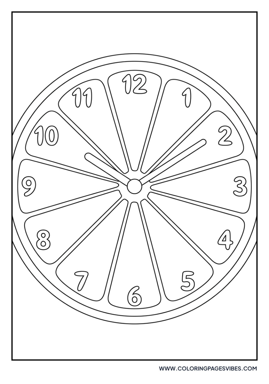 Lemon Slice Clock