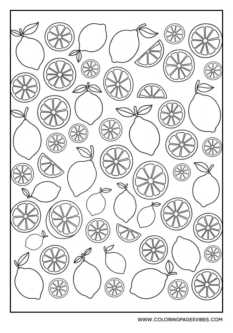 Lemon Slice Pattern