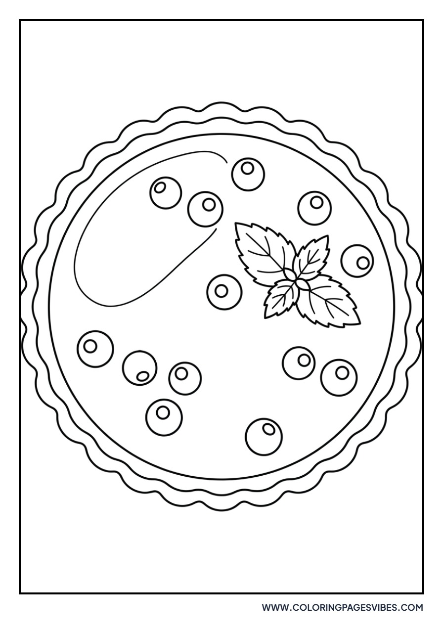 Lemon Tart with Berries