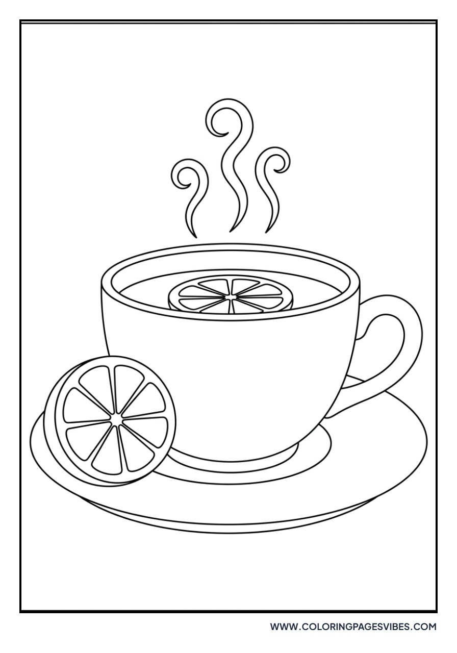 Lemon Tea Cup