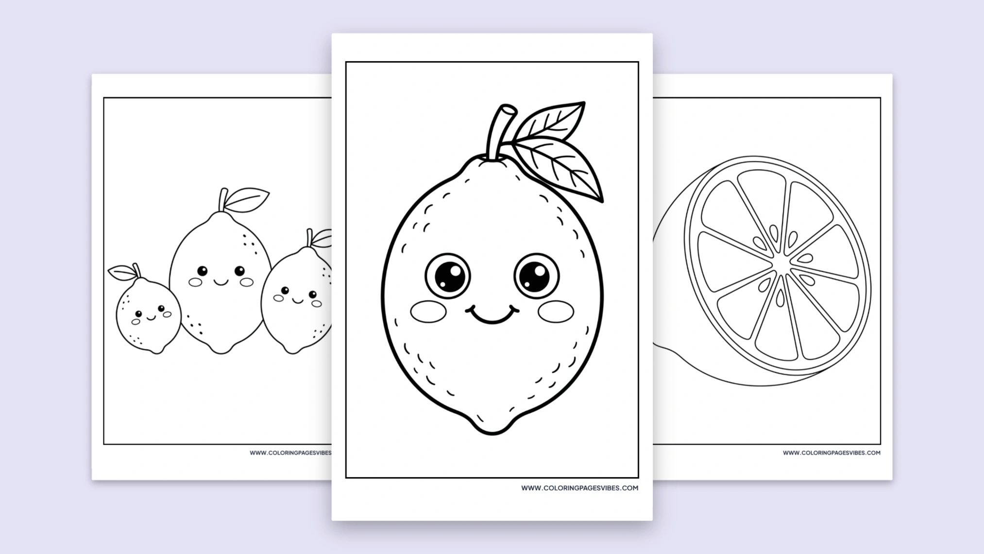 61+ Free Printable Lemon Coloring Pages (Free PDF)