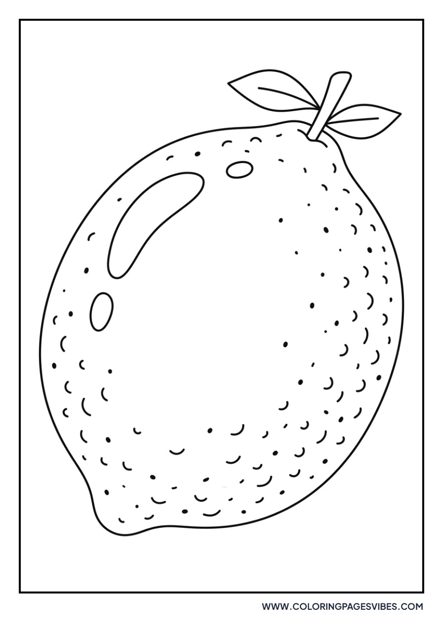 Realistic Lemon Skin