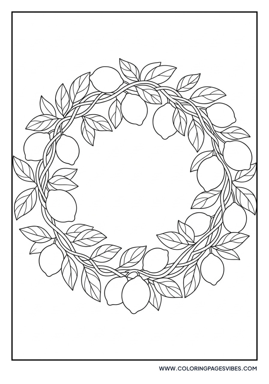 Wreath of Lemons