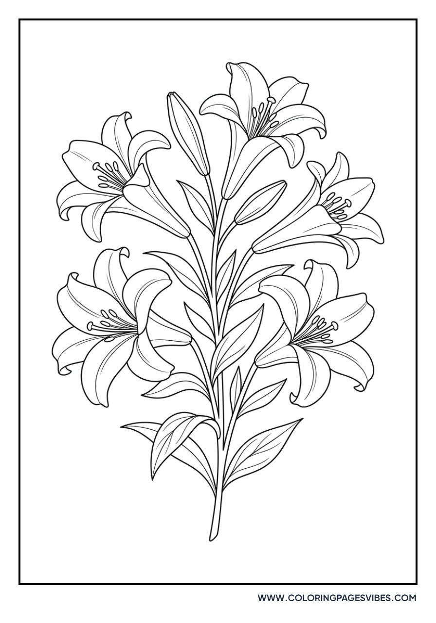 Traditional Easter Lily