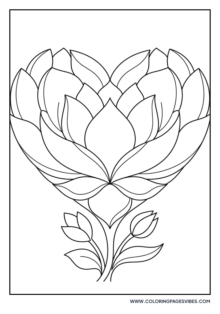 Heart-Shaped Lotus
