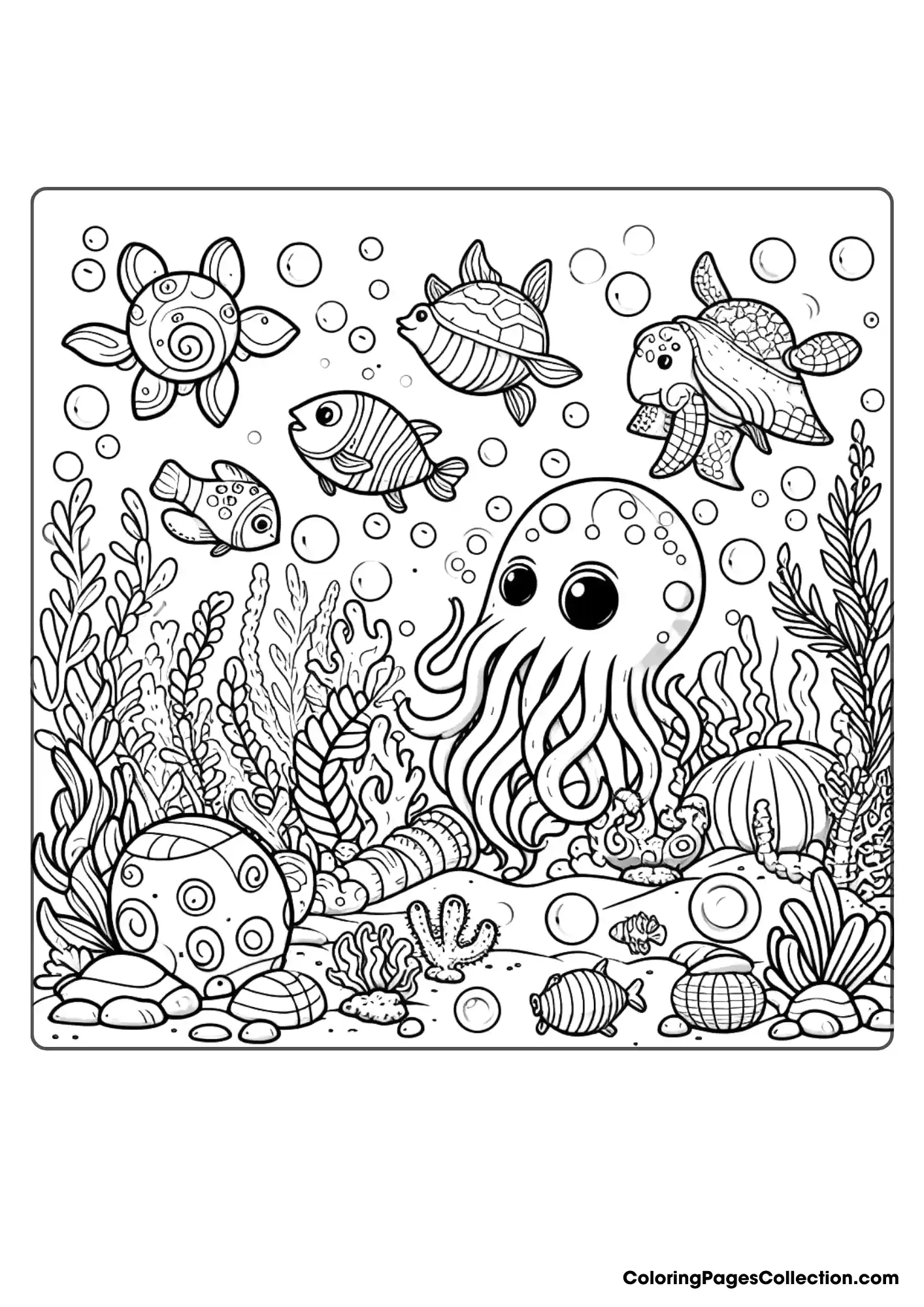 ocean coloring pages