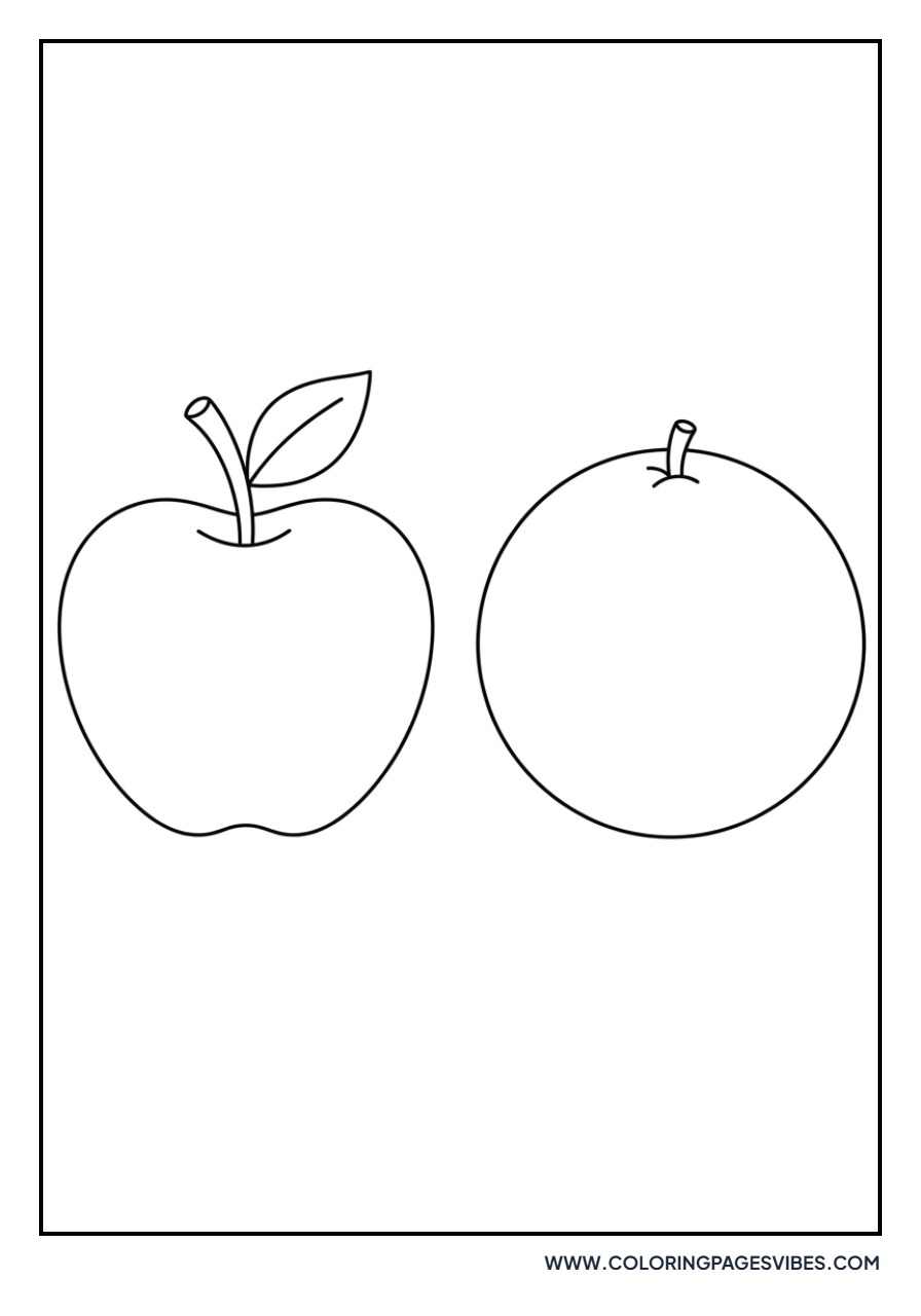 Orange and Apple