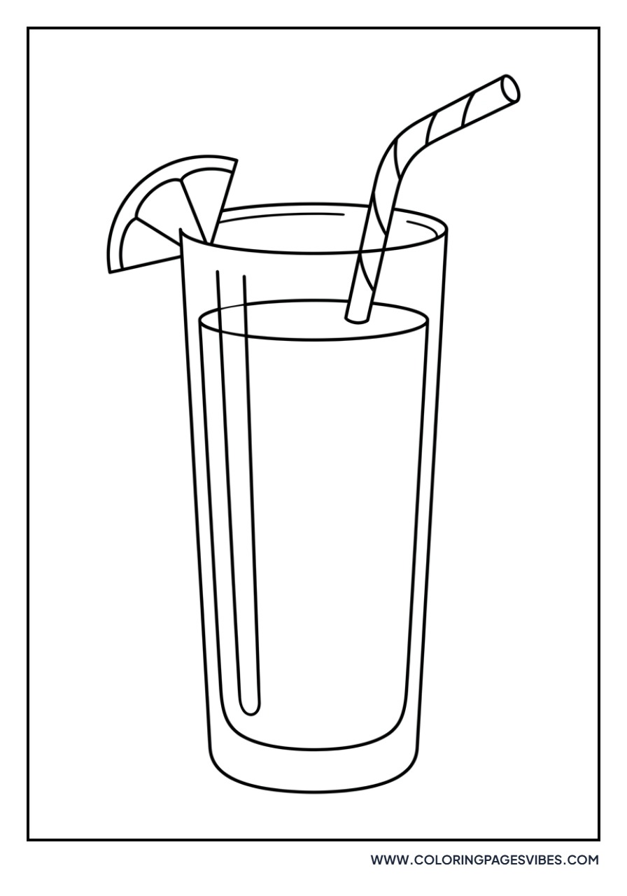 Orange Juice Glass