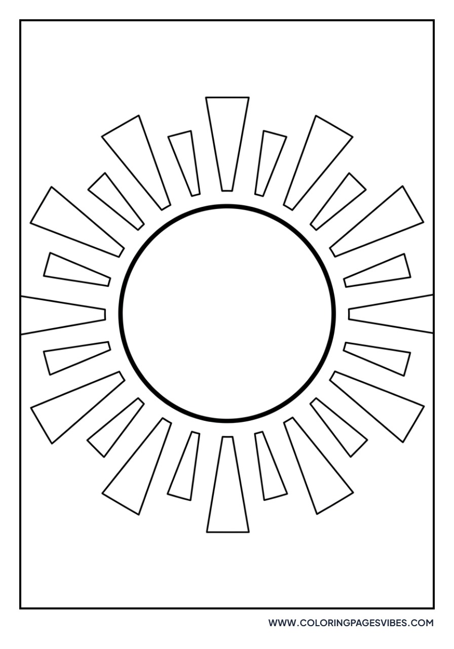 Orange Slice Sun