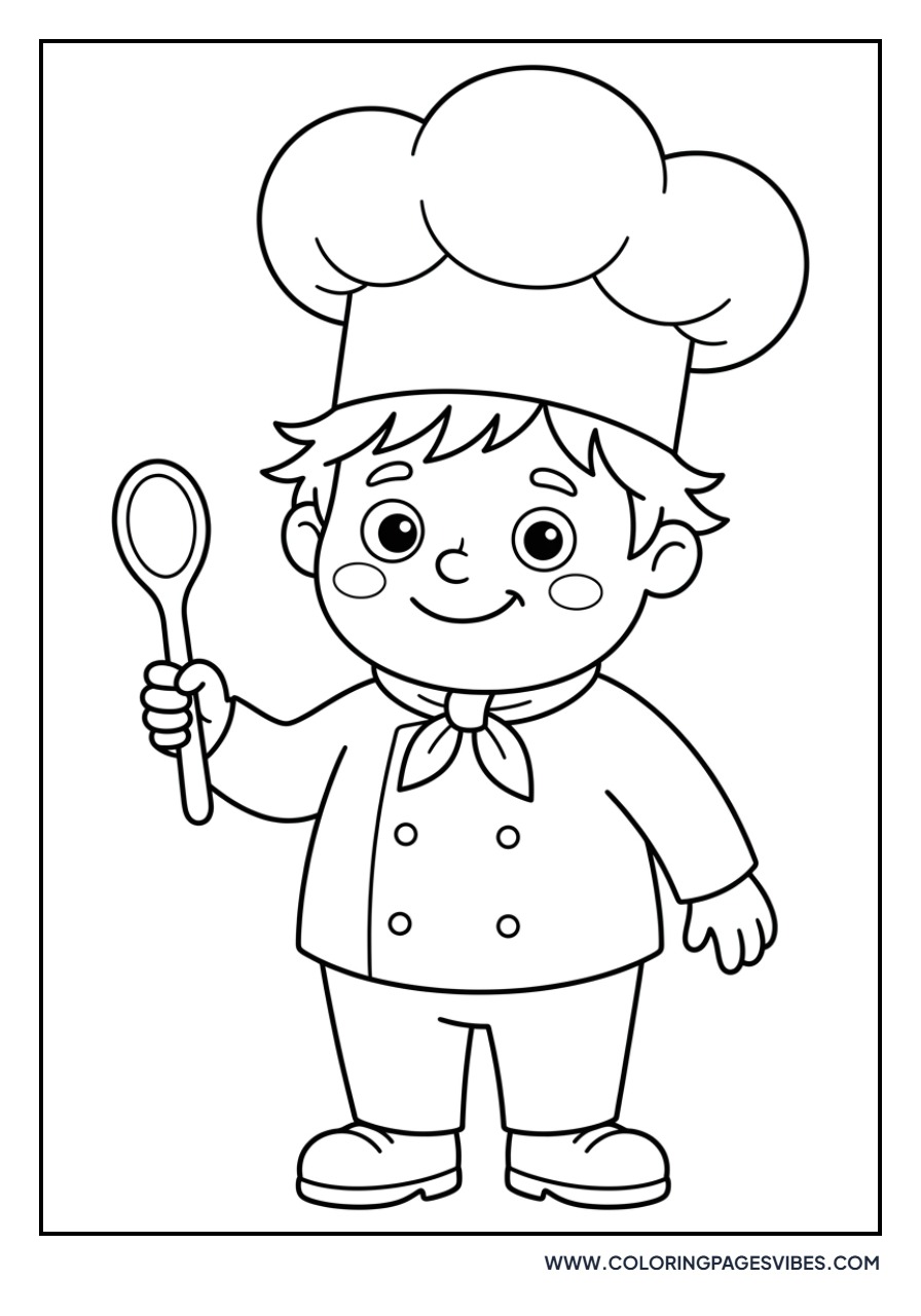Orange with a Chef Hat
