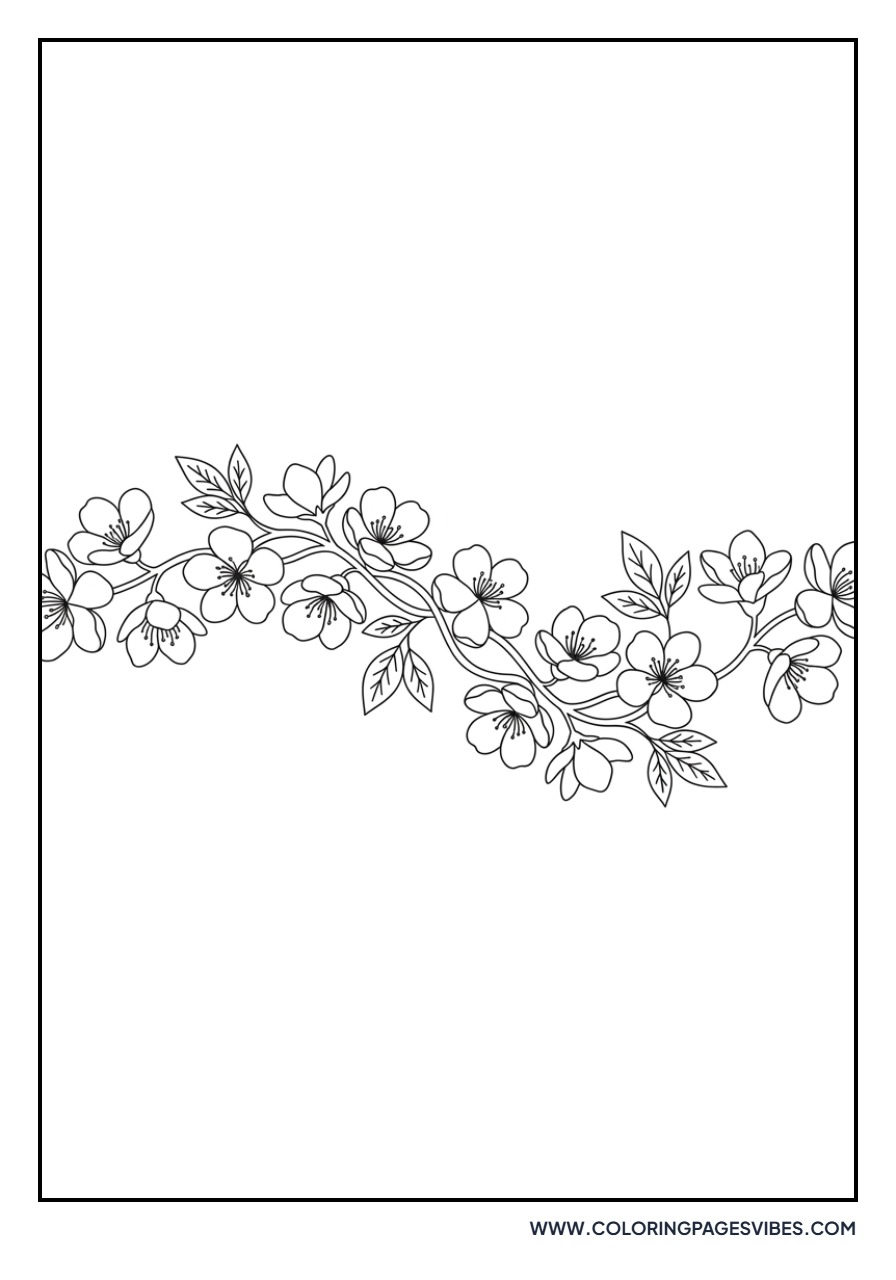 Peach Blossom Garland