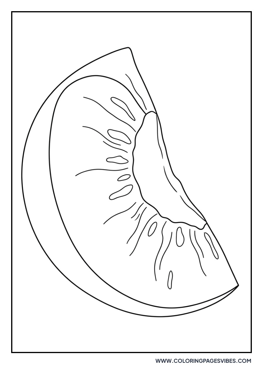 Peach Slice Detail