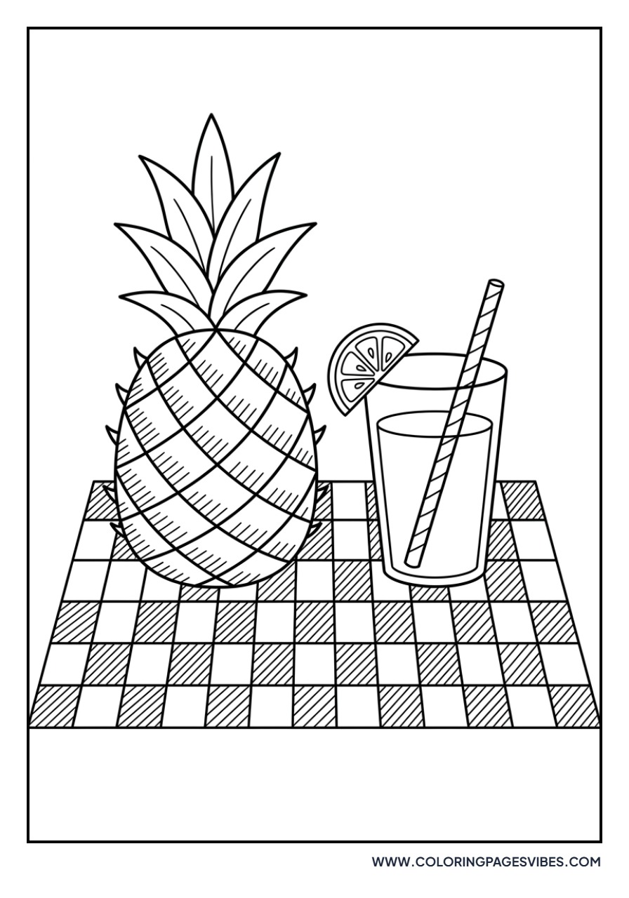 Pineapple at a Picnic