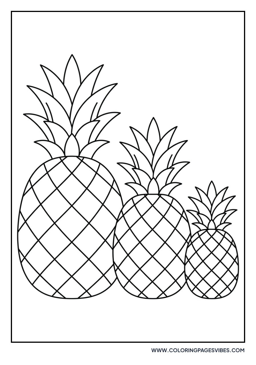 Pineapple Family Portrait