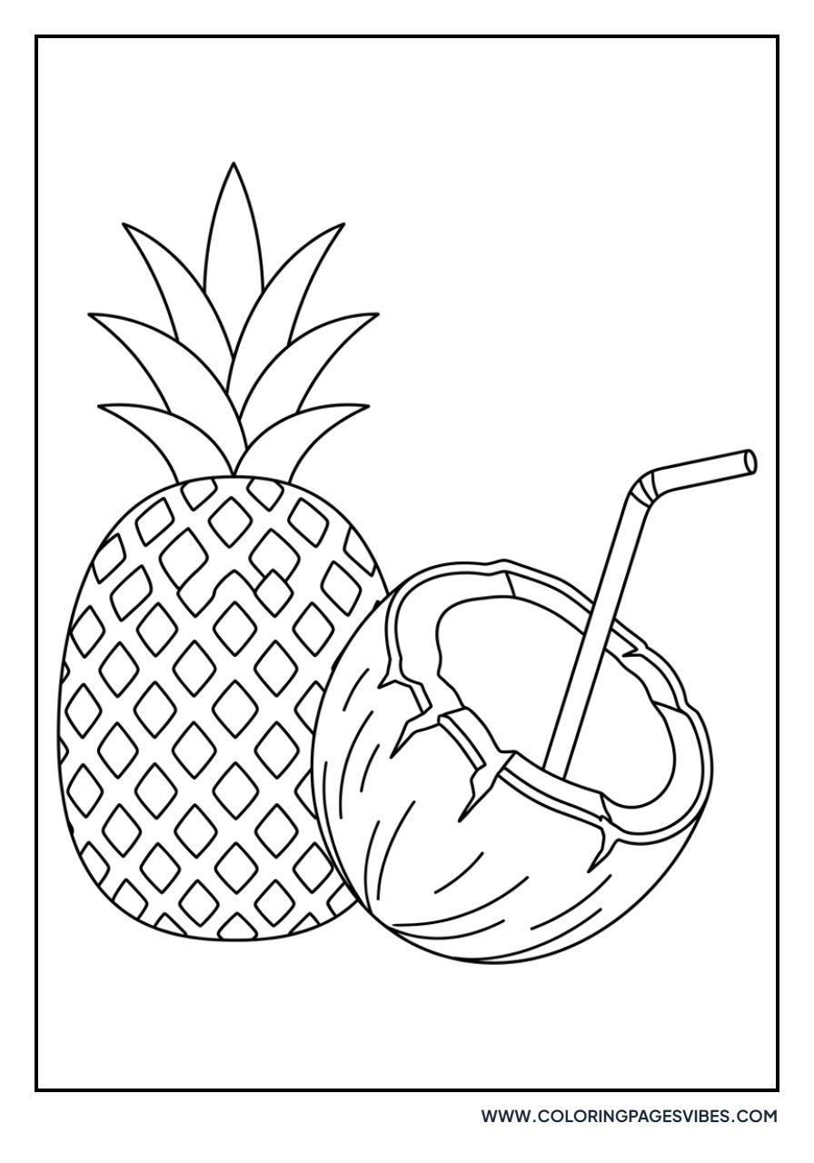 Pineapple with Coconut