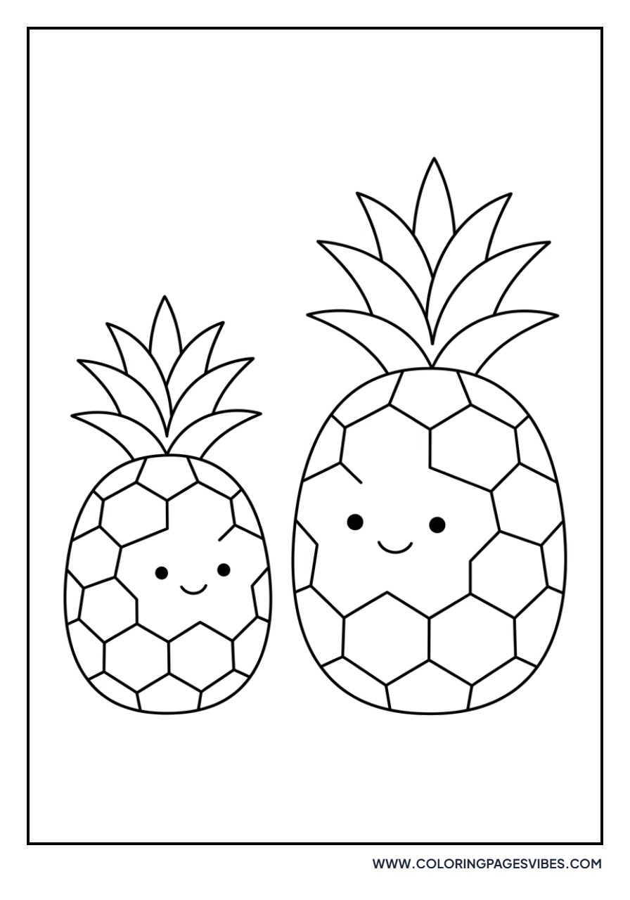 Two Pineapples Together