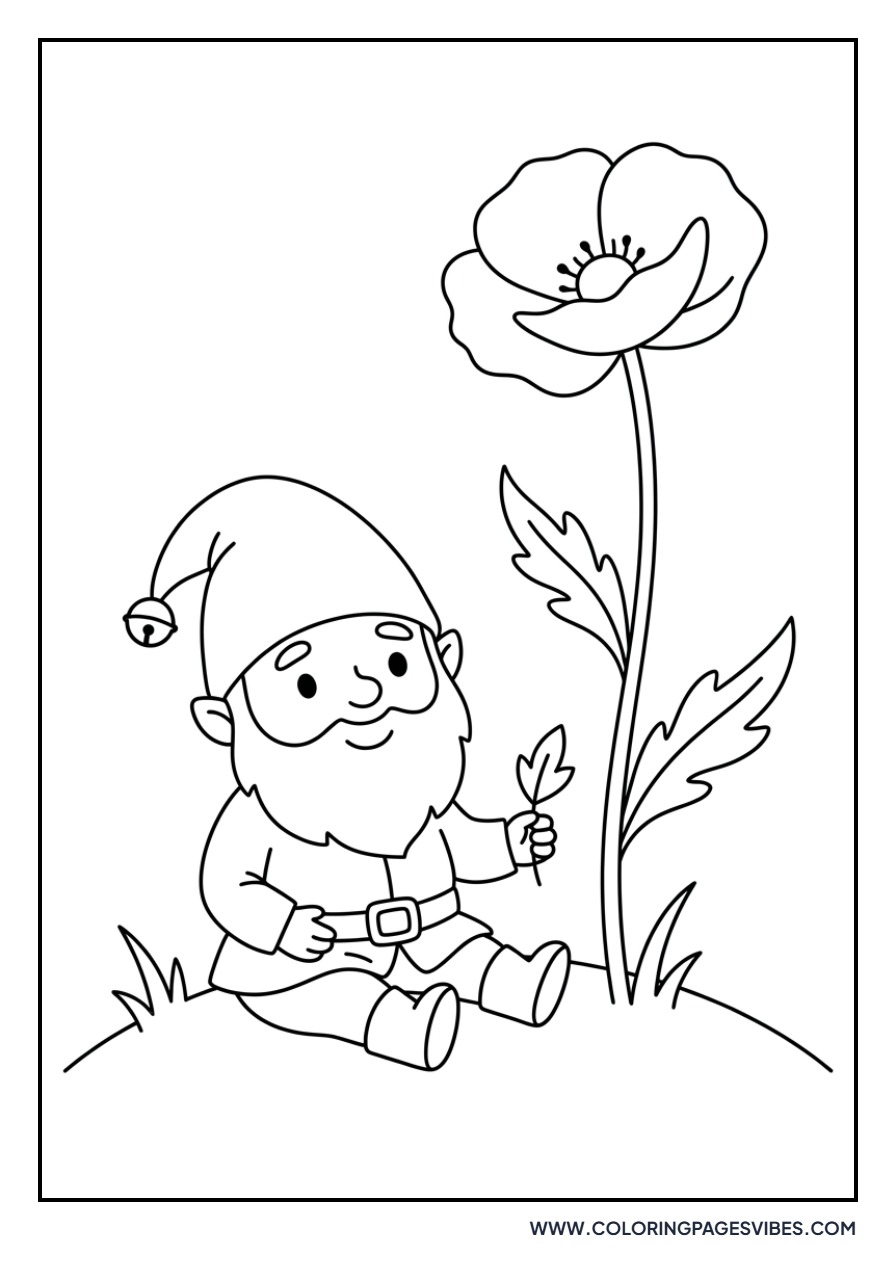 Poppy and Garden Gnome