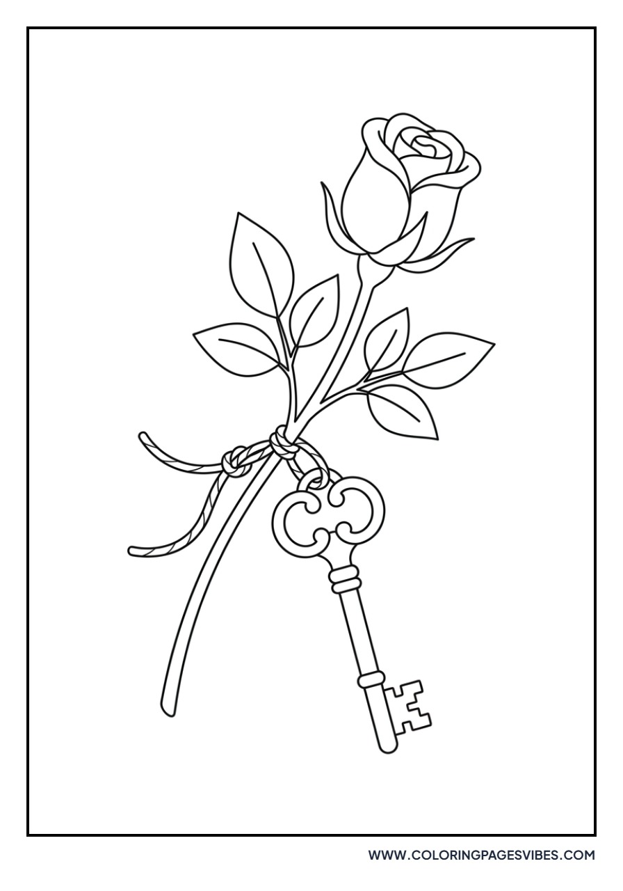 Rose and Skeleton Key