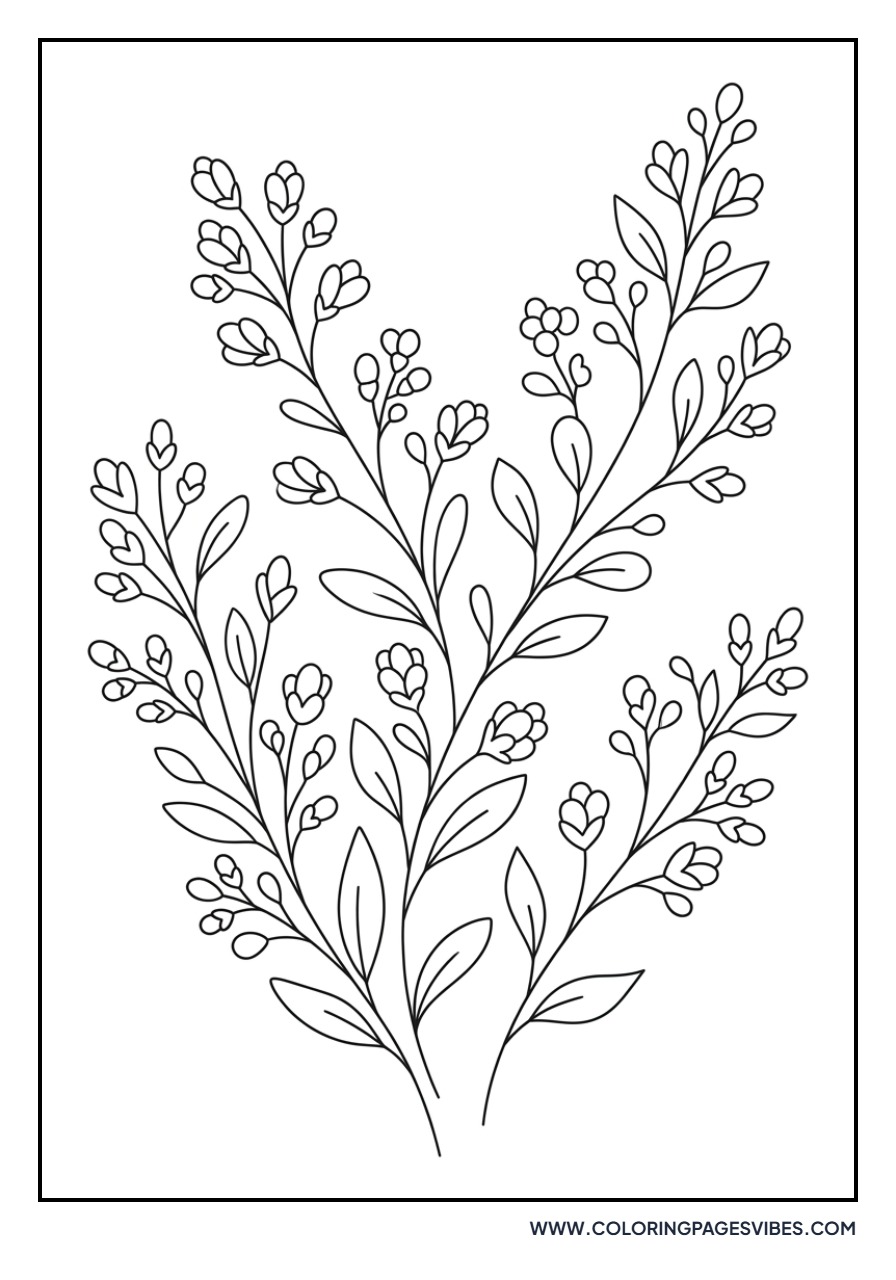 Fragrant Lavender Sprig