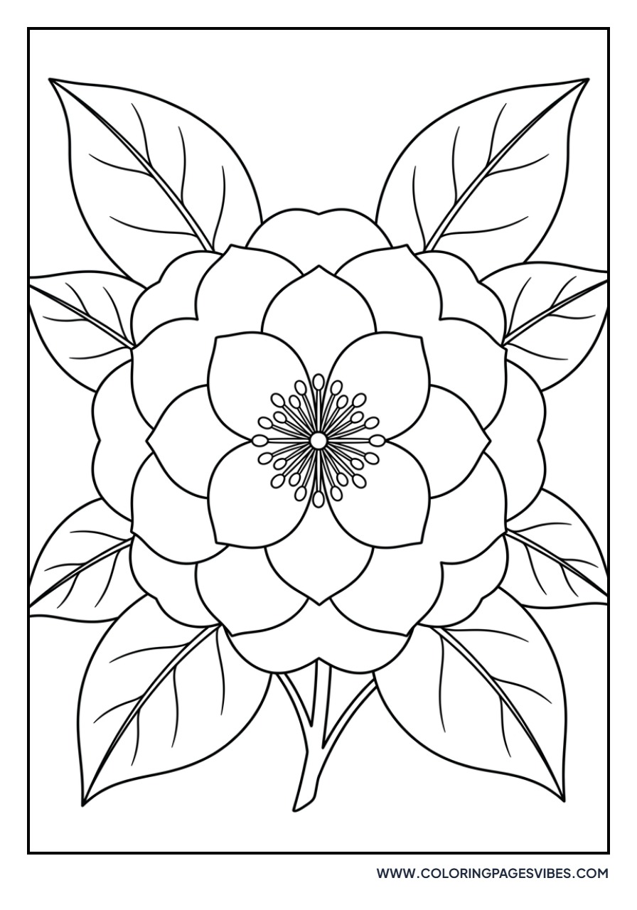 Spring Camellia Bloom